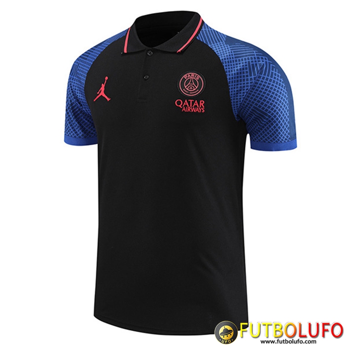 Camiseta Polo PSG Negro 2022/2023