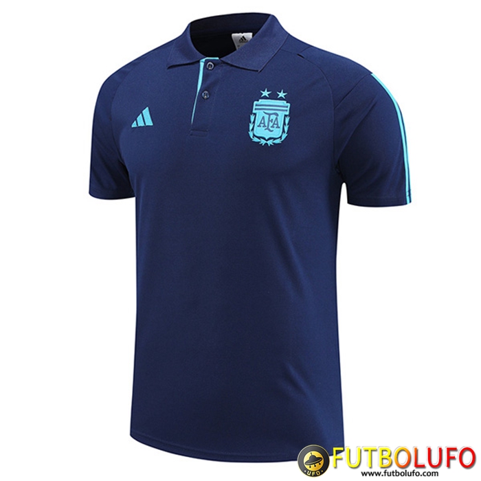 Camiseta Polo Argentina Azul marino 2022/2023