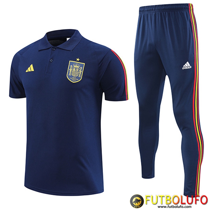 Camiseta Polo España Azul marino 2022/2023