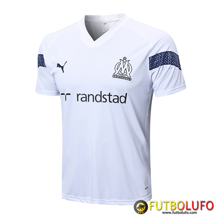 Camiseta Entrenamiento Marsella Blanco 2022/2023