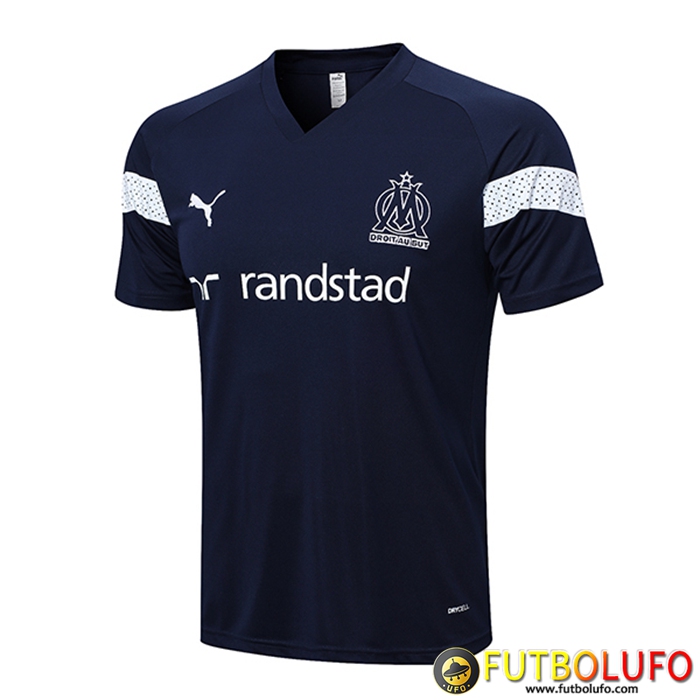 Camiseta Entrenamiento Marsella Azul marino 2022/2023