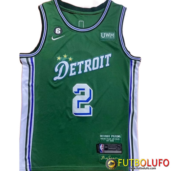 Camisetas Detroit Pistons (BRISSETT #12) 2022/23 Verde