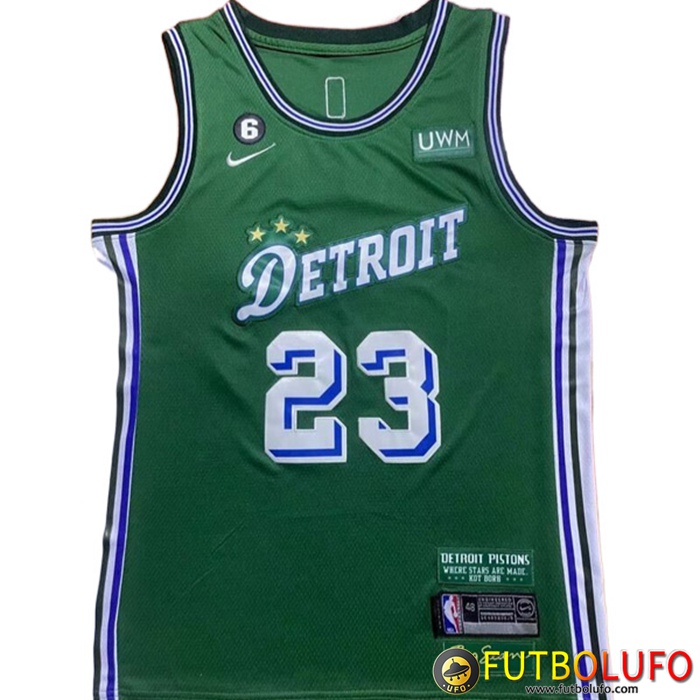 Camisetas Detroit Pistons (IVEY#23) 2022/23 Verde