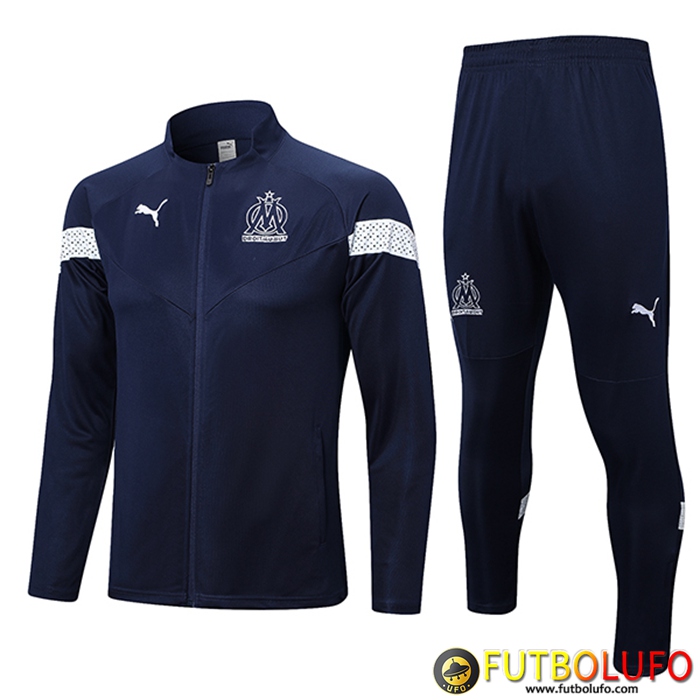 Chandal Equipos De Futbol - Chaqueta Marsella Azul marino 2022/2023