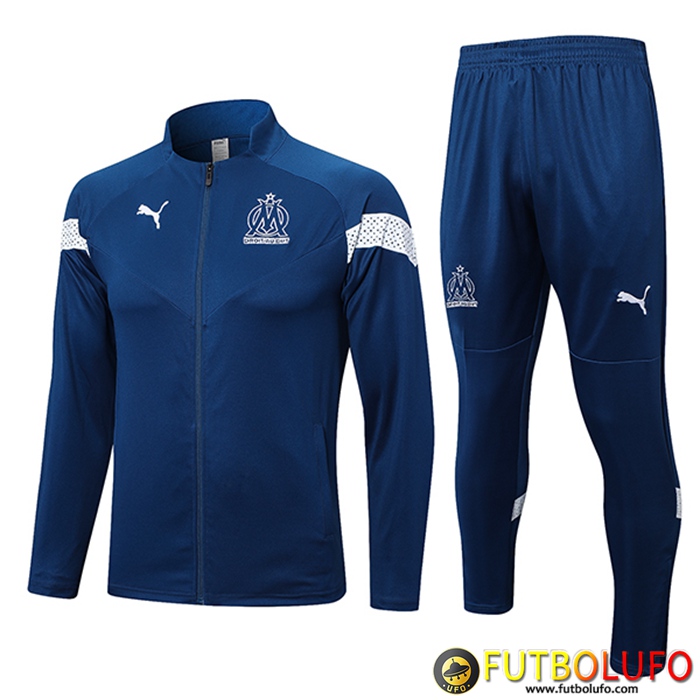 Chandal Equipos De Futbol - Chaqueta Marsella Azul 2022/2023