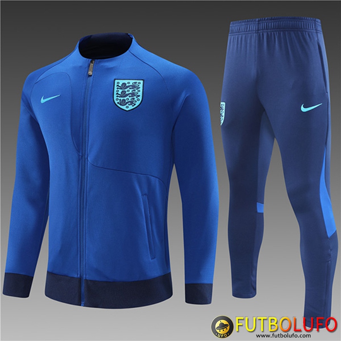 Chandal Equipos De Futbol - Chaqueta Inglaterra Ninos Azul 2022/2023