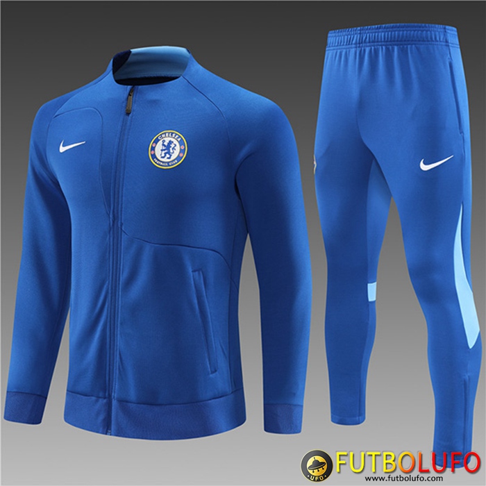 Chandal Equipos De Futbol - Chaqueta FC Chelsea Ninos Azul 2022/2023