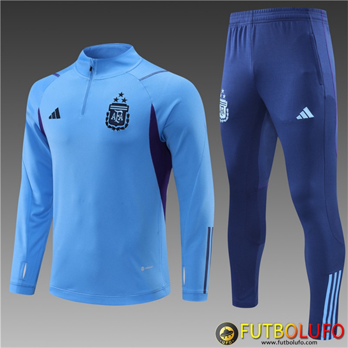 Chandal Equipos De Futbol Argentina 3 Stars Ninos Azul Claro 2022/2023