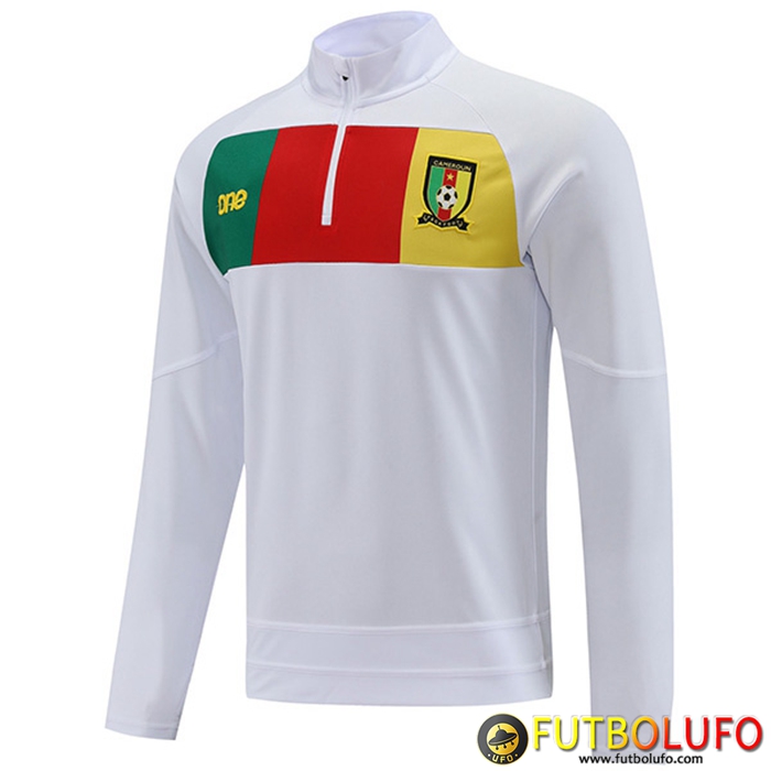 Sudadera De Entrenamiento Camerún Blanco 2022/2023