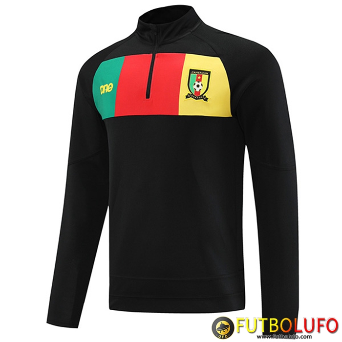 Sudadera De Entrenamiento Camerún Negro 2022/2023