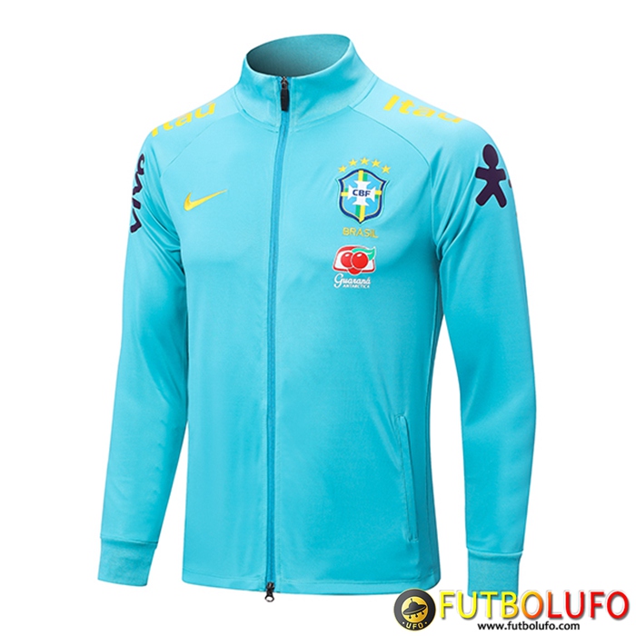 Chaquetas Futbol Brasil Azul Claro 2022/2023