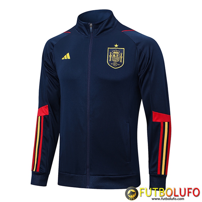 Chaquetas Futbol España Azul marino 2022/2023