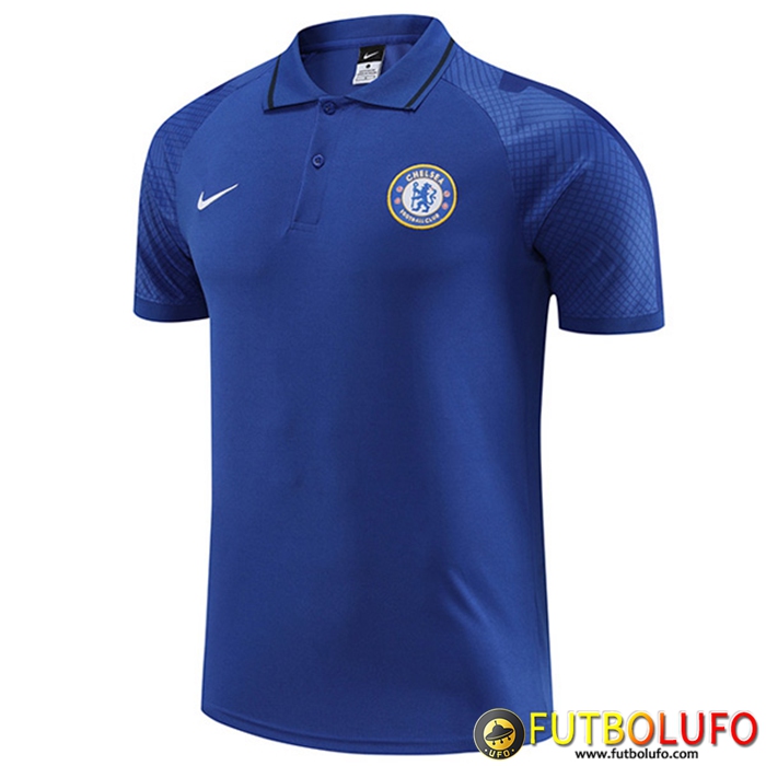 Camiseta Polo FC Chelsea Azul 2022/2023 -02