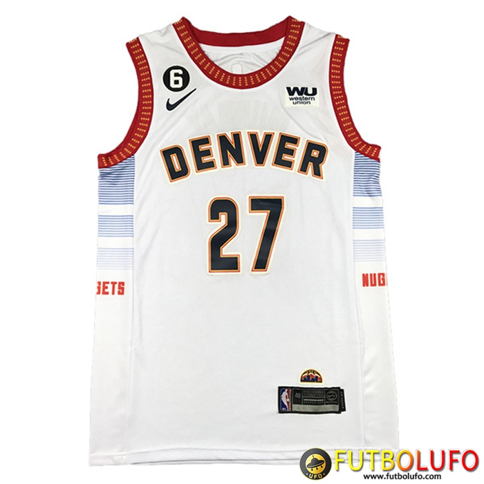 Camisetas Detroit Denver Nuggets (MURRAY #27) 2022/23 Blanco