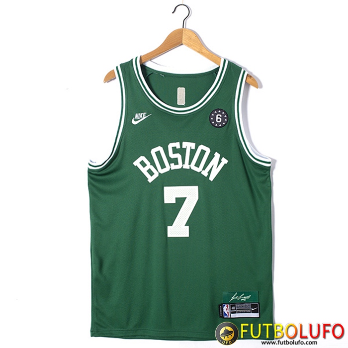 Camisetas Boston Celtics (BROWN #7) 2022/23 Verde