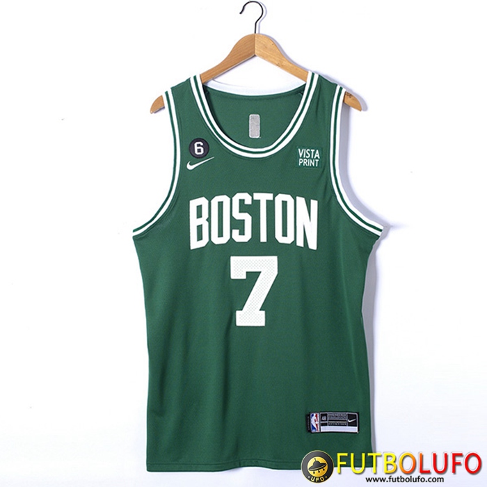 Camisetas Boston Celtics (BROWN #7) 2022/23 Verde