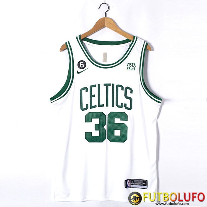 Camisetas Boston Celtics (SMART #36) 2022/23 Blanco