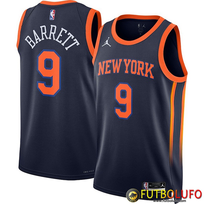 Camisetas New York Knicks (BARRETT #9) 2022/23 Negro