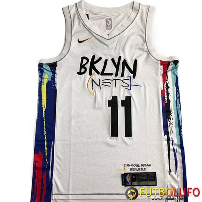 Camisetas Brooklyn Nets (IRVING #11) 2022/23 Blanco