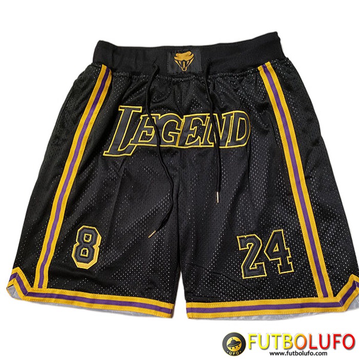 Shorts NBA Los Angeles Lakers Negro