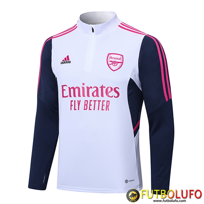 Sudadera De Entrenamiento Arsenal Blanco 2022/2023
