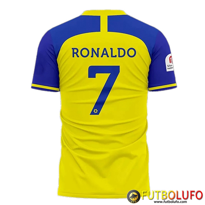 Nueva Camisetas De Futbol Al-Nassr (RONALDO #7) Primera 2022/2023