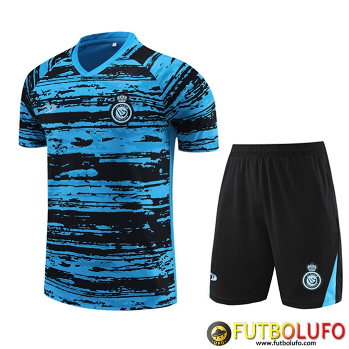 Camiseta Entrenamiento + Cortos Al-Nassr FC Azul Claro 2023/2023