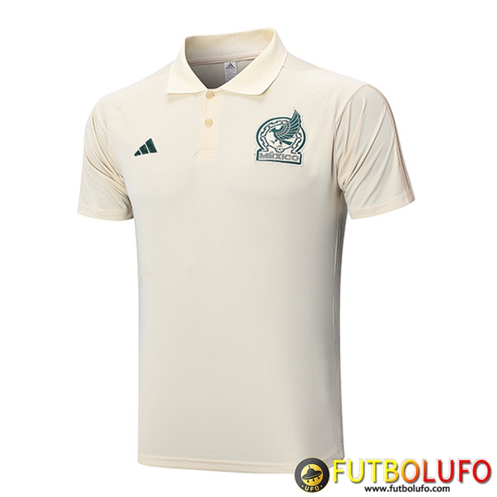 Camiseta Polo México Beige 2023/2023