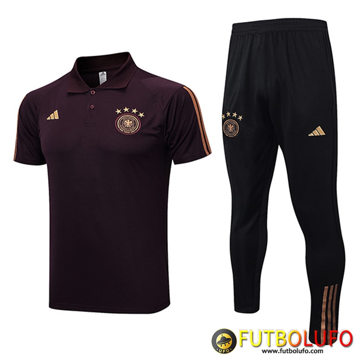 Camiseta Polo Alemania Marrón 2023/2023
