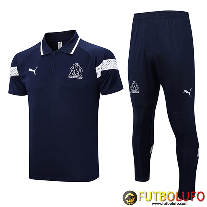 Camiseta Polo Marsella Azul marino 2023/2023