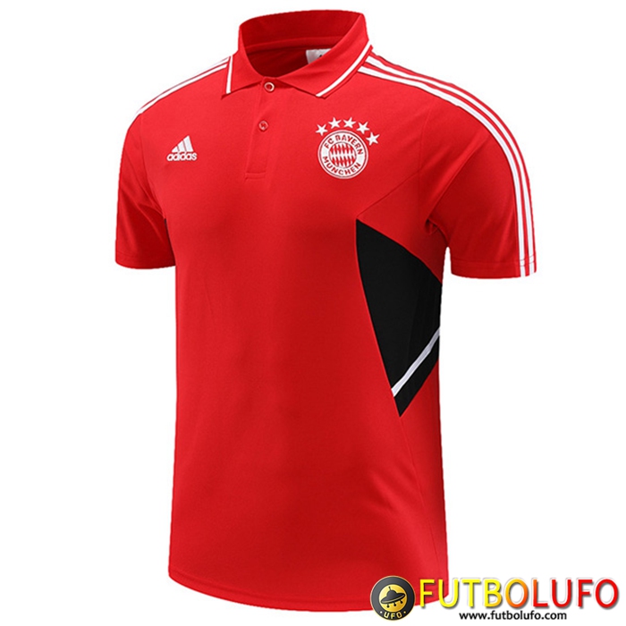 Camiseta Polo Bayern Munich Rojo 2023/2023