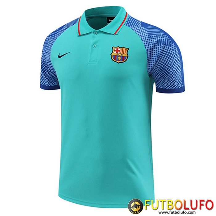 Camiseta Polo FC Barcelona Verde 2023/2023