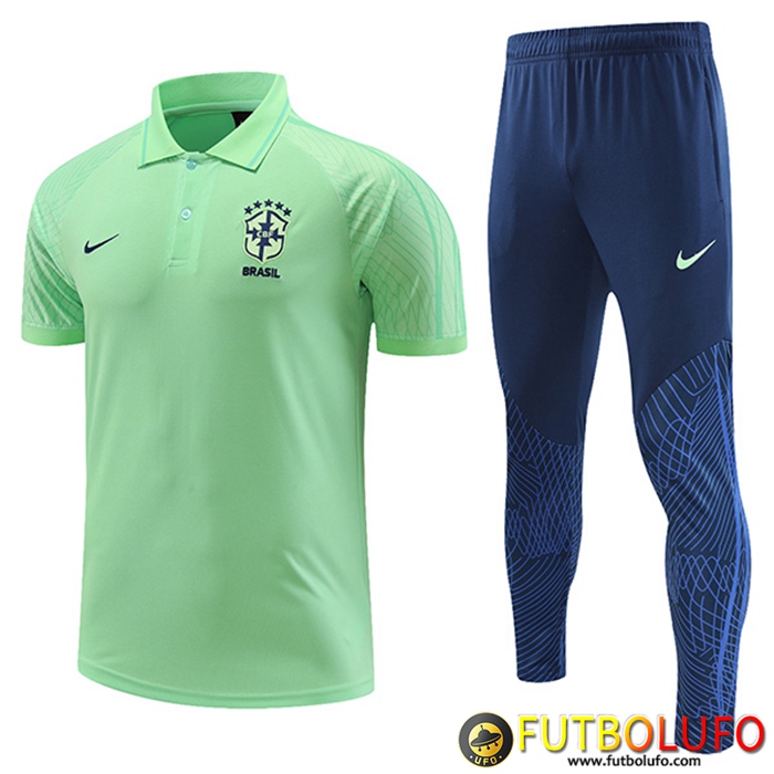 Camiseta Polo Brasil Verde 2023/2023