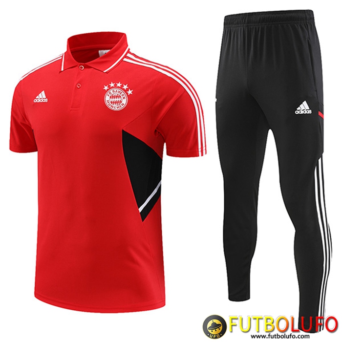 Camiseta Polo Bayern Munich Rojo 2023/2023