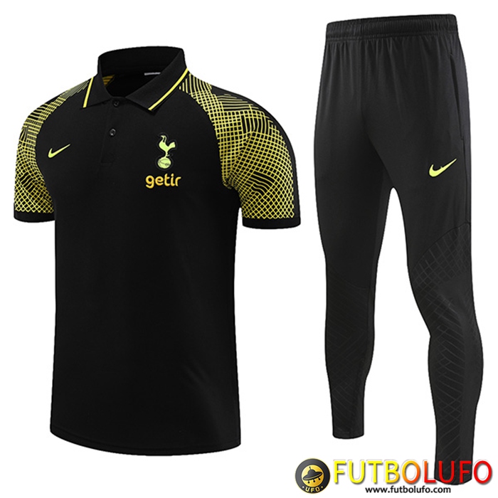 Camiseta Polo Tottenham Hotspur Negro 2023/2023