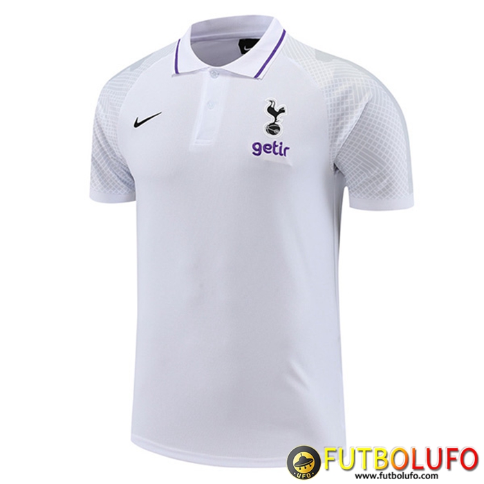 Camiseta Polo Tottenham Hotspur Blanco 2023/2023