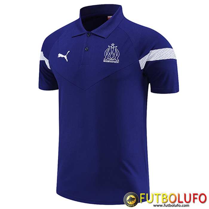 Camiseta Polo Marsella Azul 2023/2023
