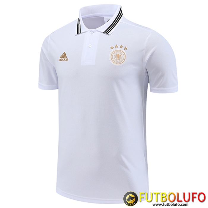 Camiseta Polo Alemania Blanco 2023/2023
