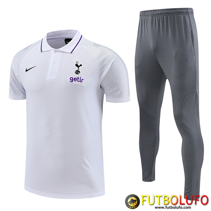 Camiseta Polo Tottenham Hotspur Blanco 2023/2023