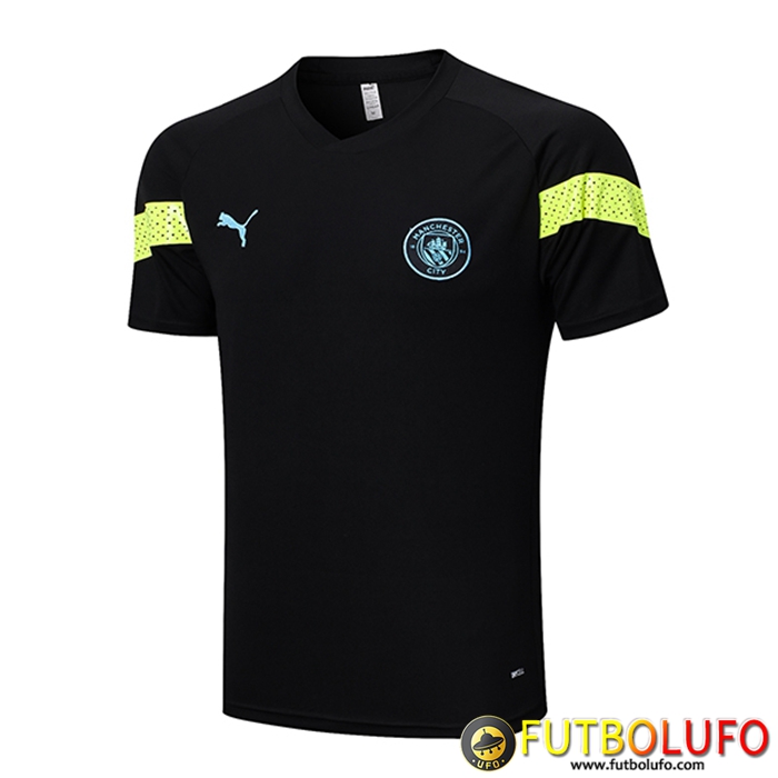 Camiseta Entrenamiento Manchester City Negro 2023/2023