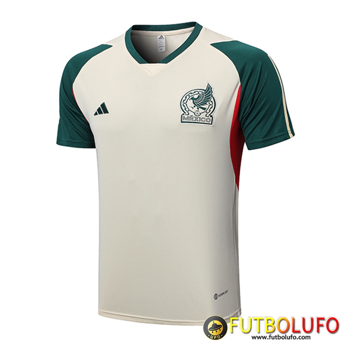 Camiseta Entrenamiento México Beige 2023/2023