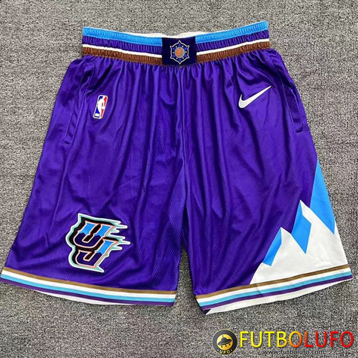 Cortos NBA Utah Jazz Violeta