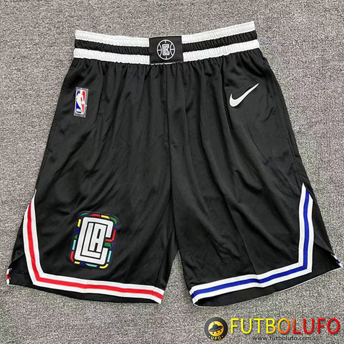 Cortos NBA Los Angeles Clippers Negro