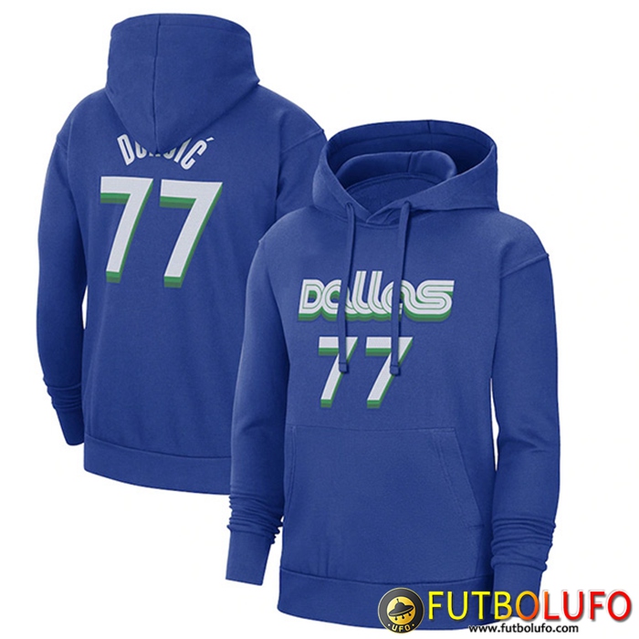 Sudadera De Entrenamiento Capucha Dallas Mavericks Azul marino 2023