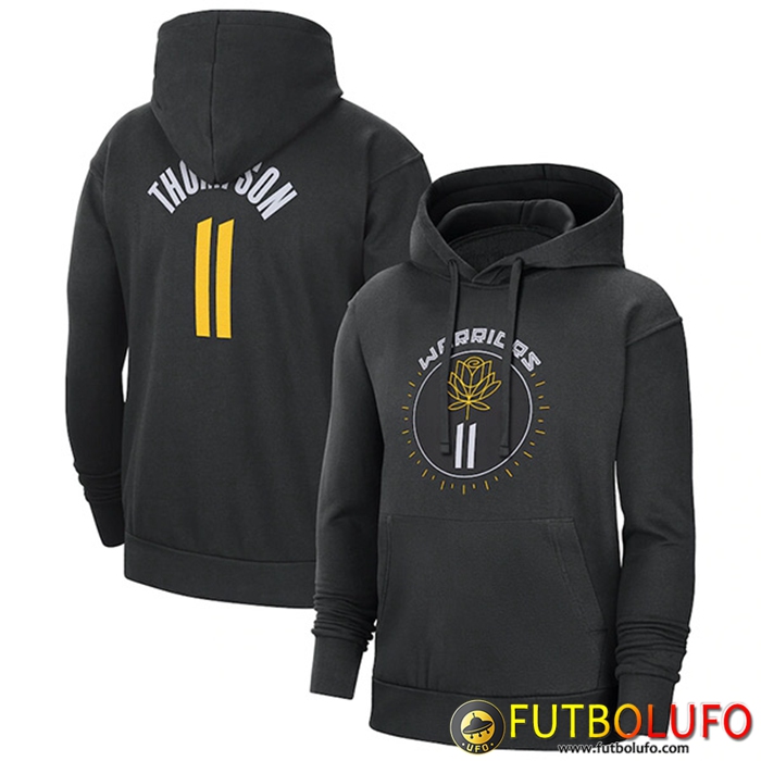 Sudadera De Entrenamiento Capucha Golden State Warriors Negro 2023