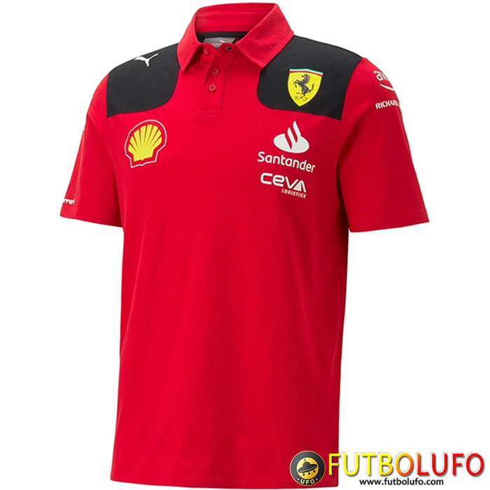 Polo F1 Scuderia Ferrari Team Amarillo 2023