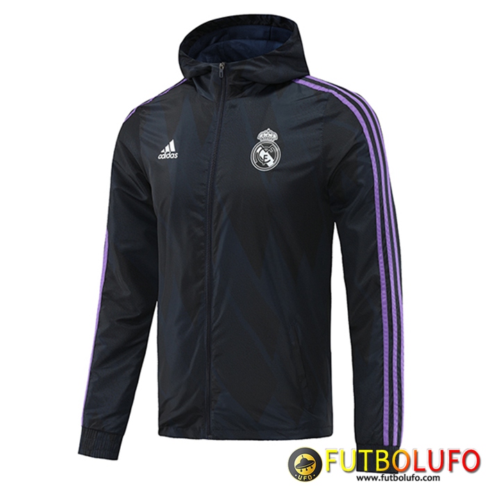 Rompevientos Real Madrid Negro 2023/2023