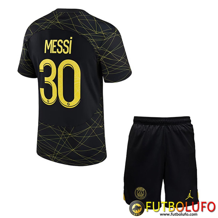 Camisetas De Futbol PSG (MESSI #30) Ninos Fourth 2023/2023