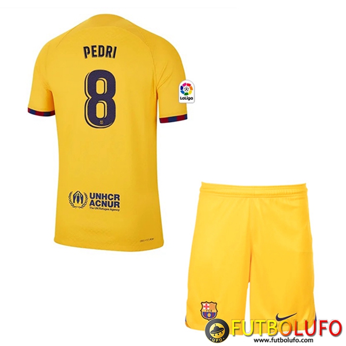 Camisetas De Futbol Barcelona (PEDRI #8) Ninos Fourth 2023/2023
