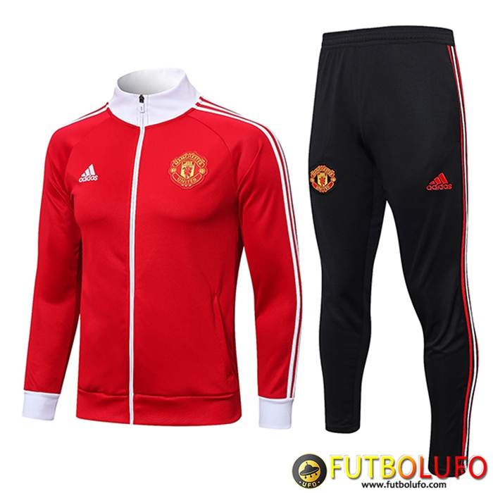 Chandal Equipos De Futbol - Chaqueta Manchester United Rojo 2023/2023